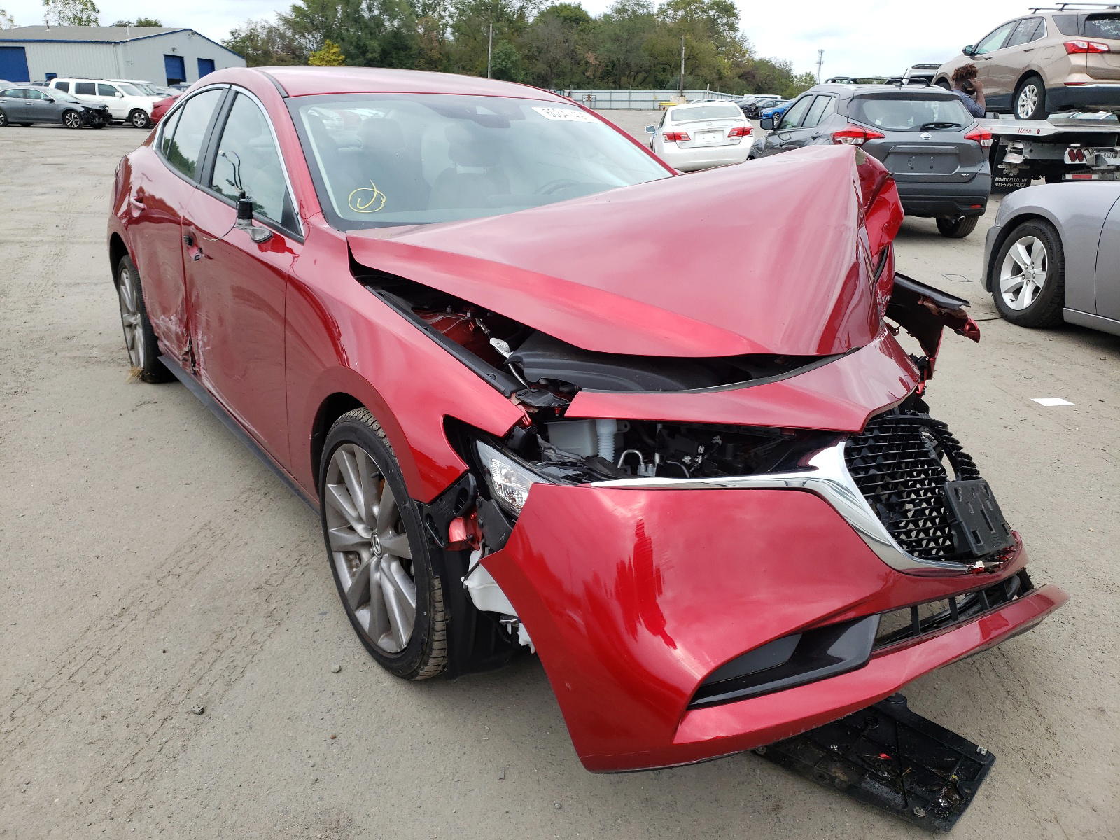MAZDA 3 PREFERRE 2020 with VIN 3MZBPBDM1LM129800 - Photo from auction
