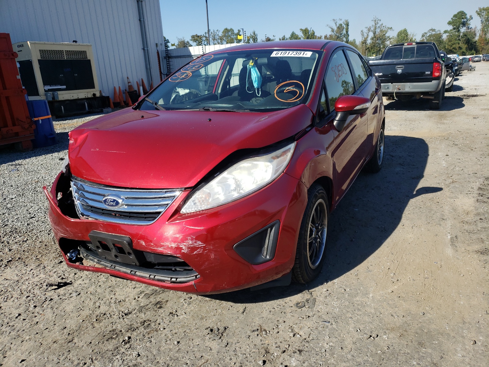 Photo 2 from auction – 2013 FORD FIESTA with VIN 3FADP4BJ6DM218494