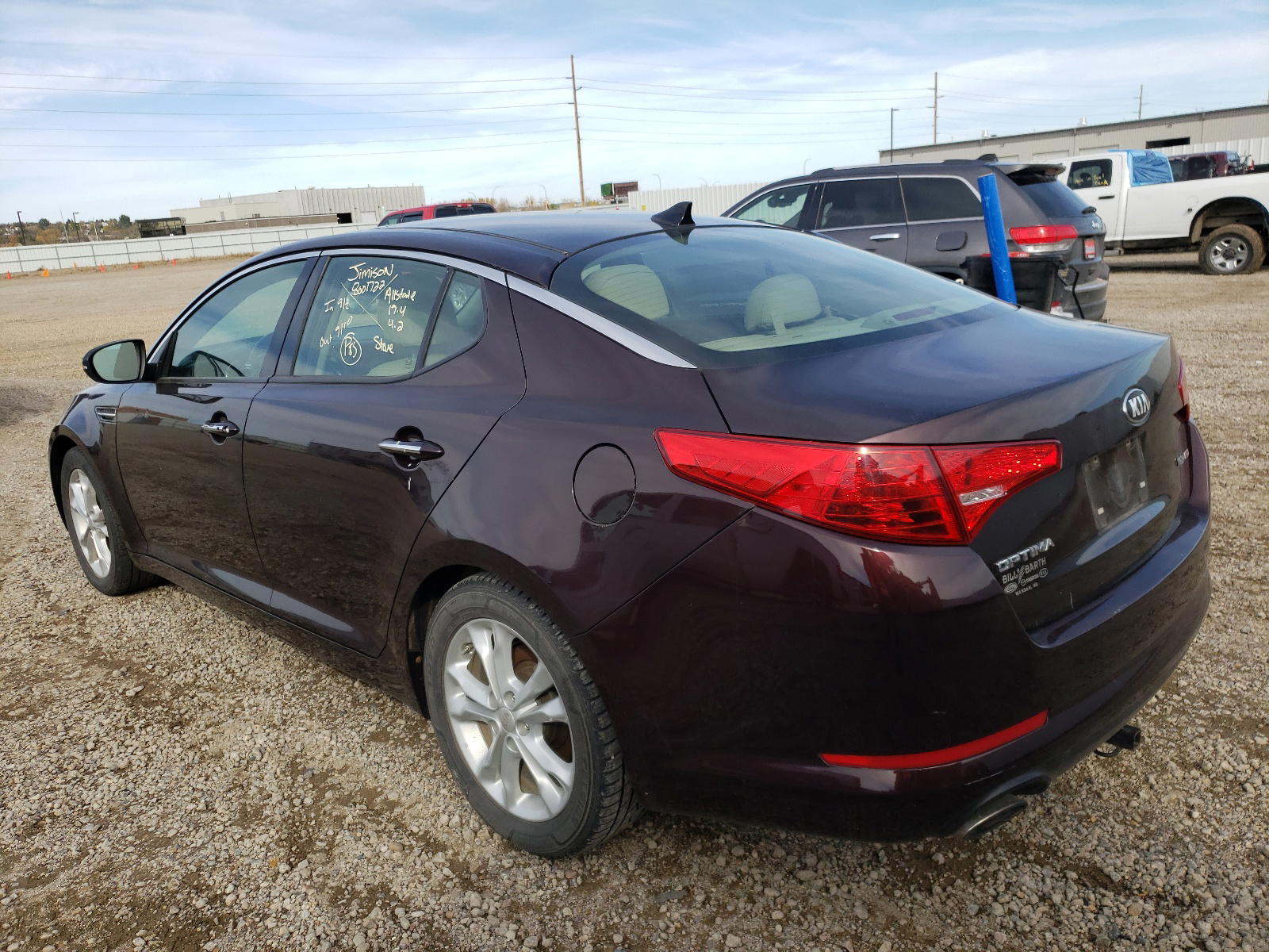 Photo 3 from auction – 2013 KIA OPTIMA EX with VIN 5XXGN4A79DG189836