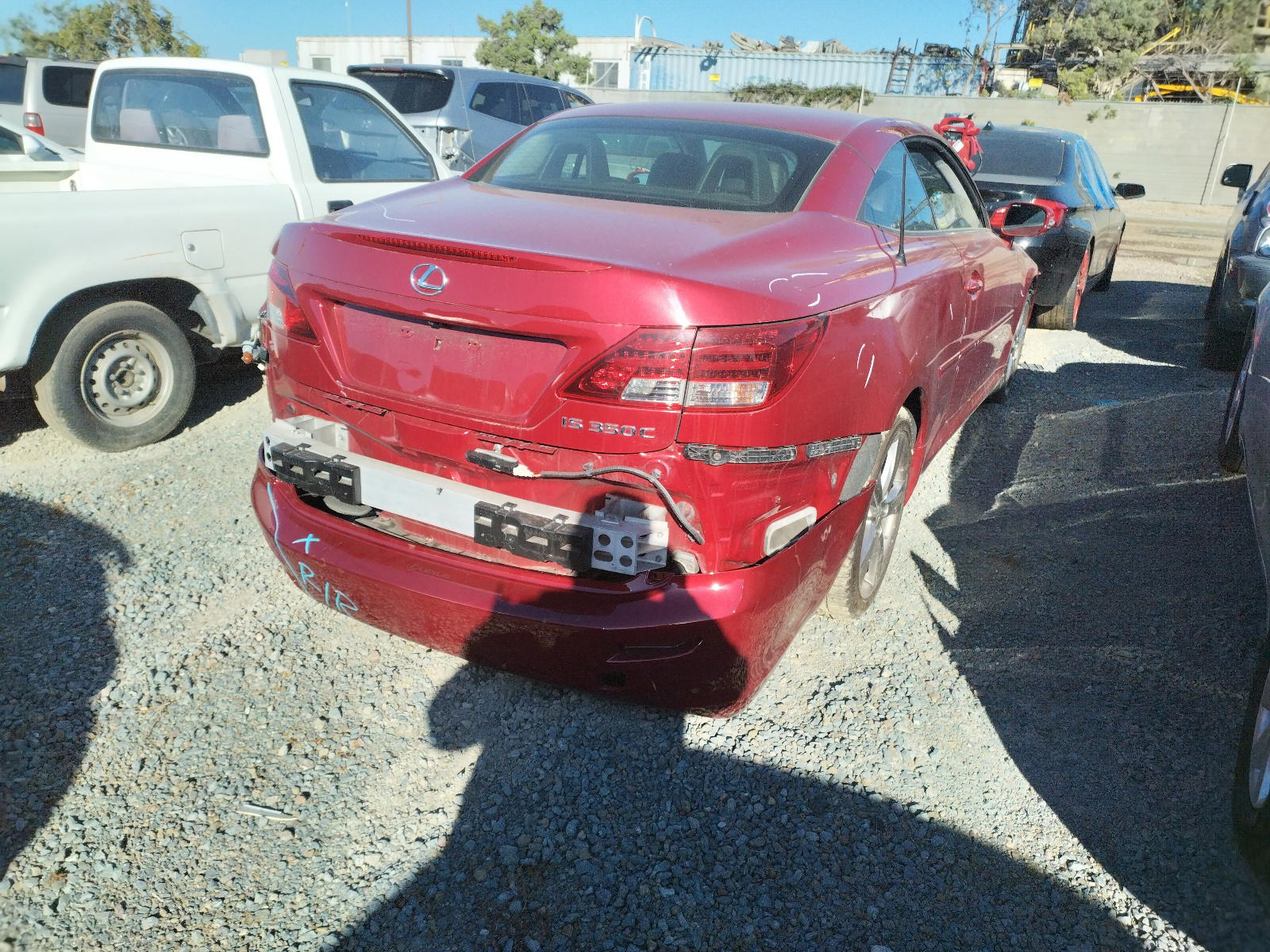 Photo 4 from auction – 2012 LEXUS IS 350 with VIN JTHFE2C27C2508901