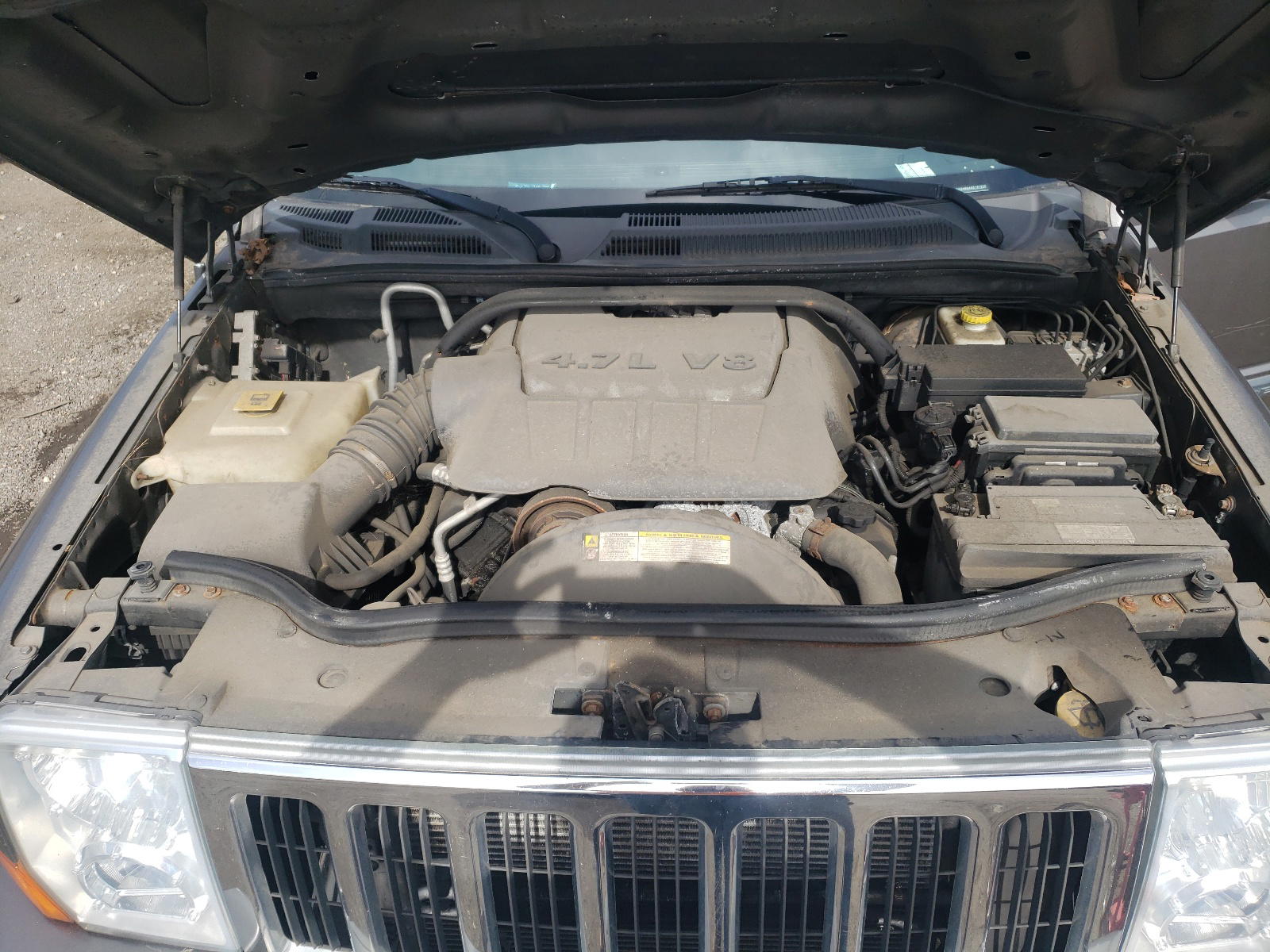 Photo 7 from auction – 2008 JEEP COMMANDER with VIN 1J8HG48N48C151223