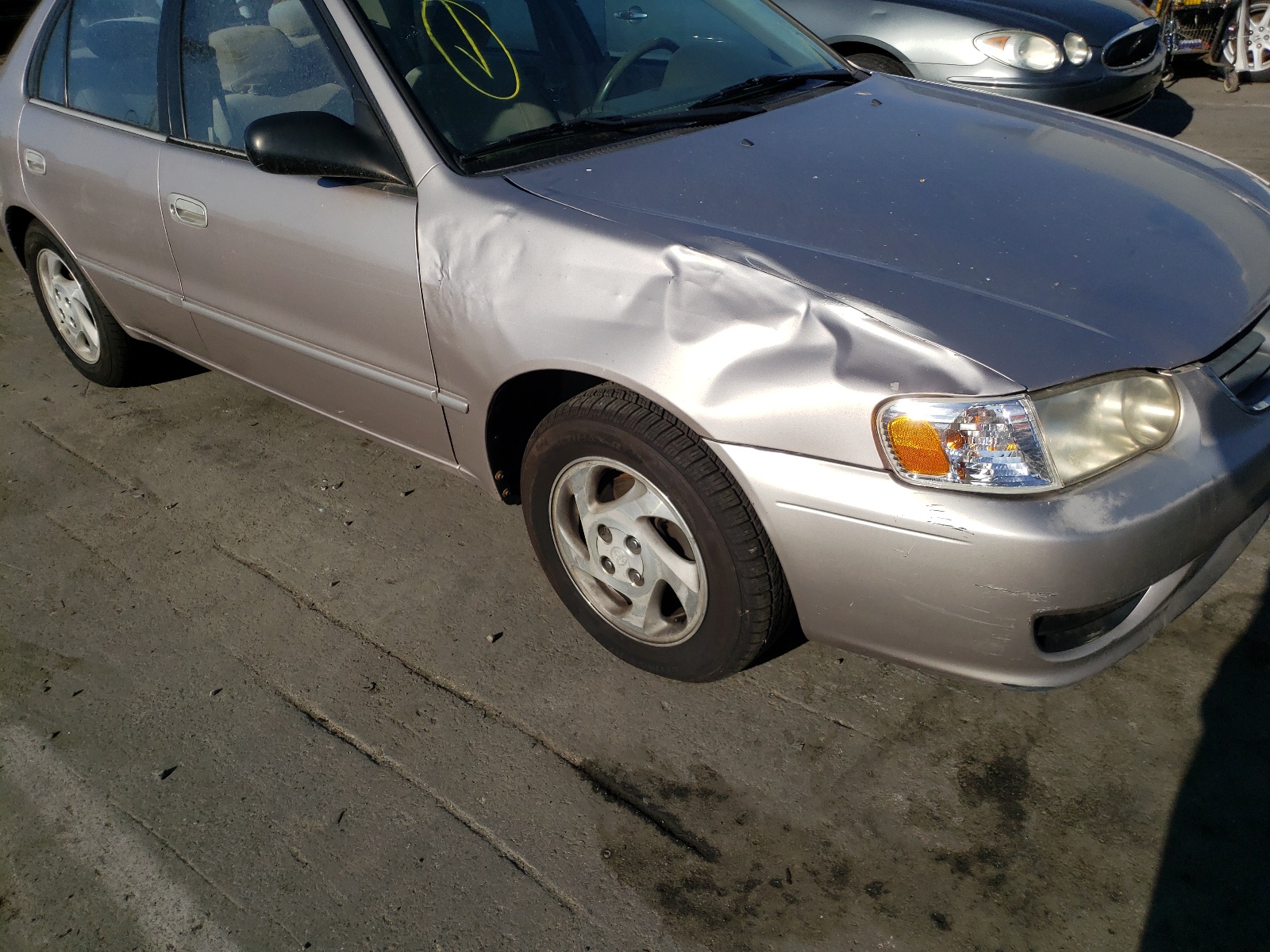 Photo 9 from auction – 2001 TOYOTA COROLLA CE with VIN 1NXBR12E31Z437915