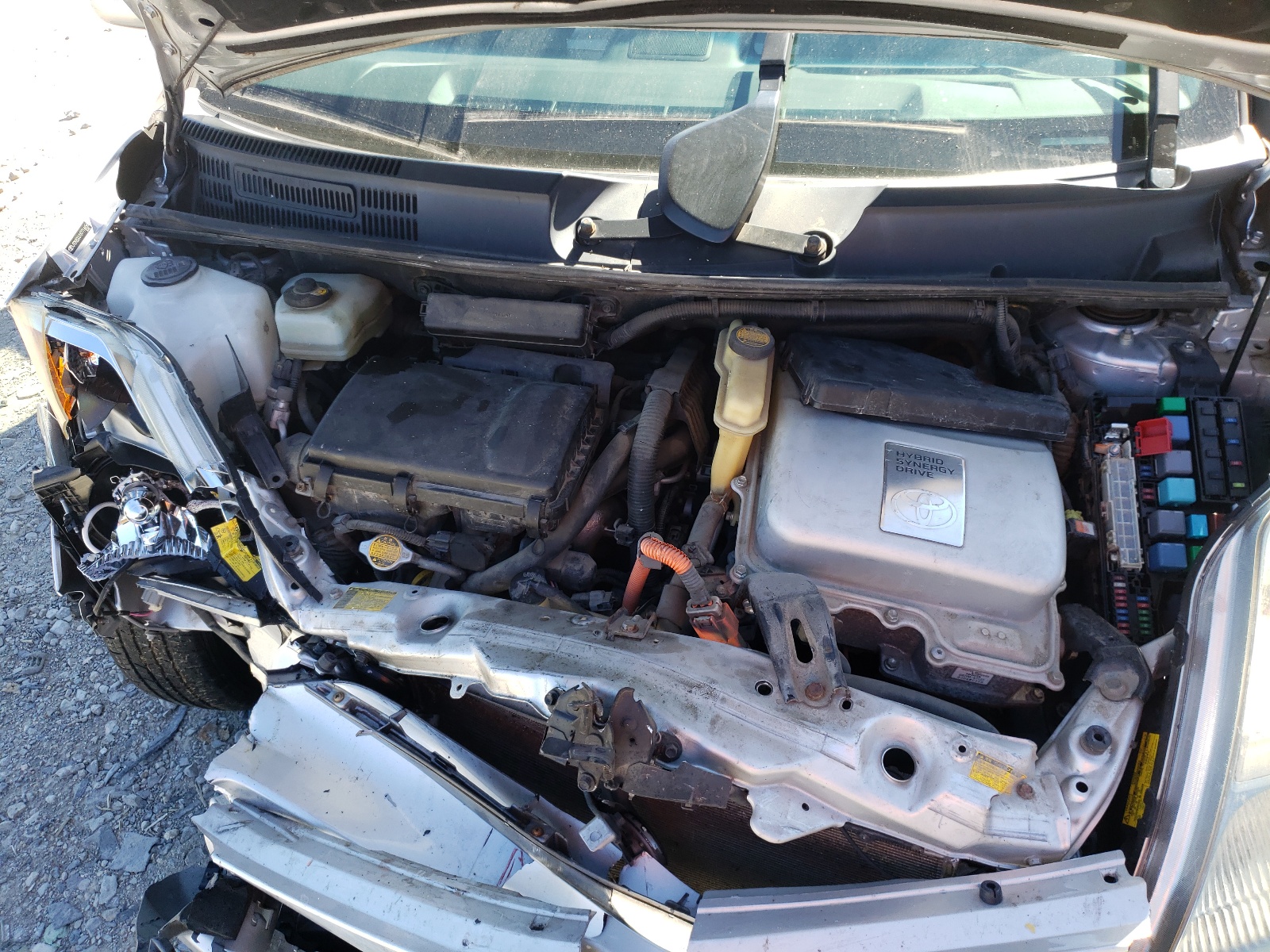 Photo 7 from auction – 2008 TOYOTA PRIUS with VIN JTDKB20U187714658