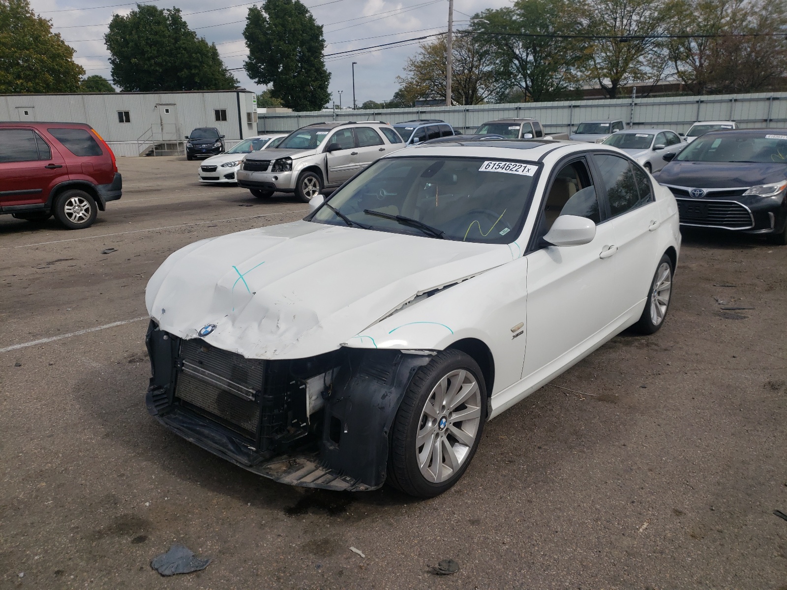 Photo 2 from auction – 2011 BMW 328 XI with VIN WBAPK7G53BNN78325