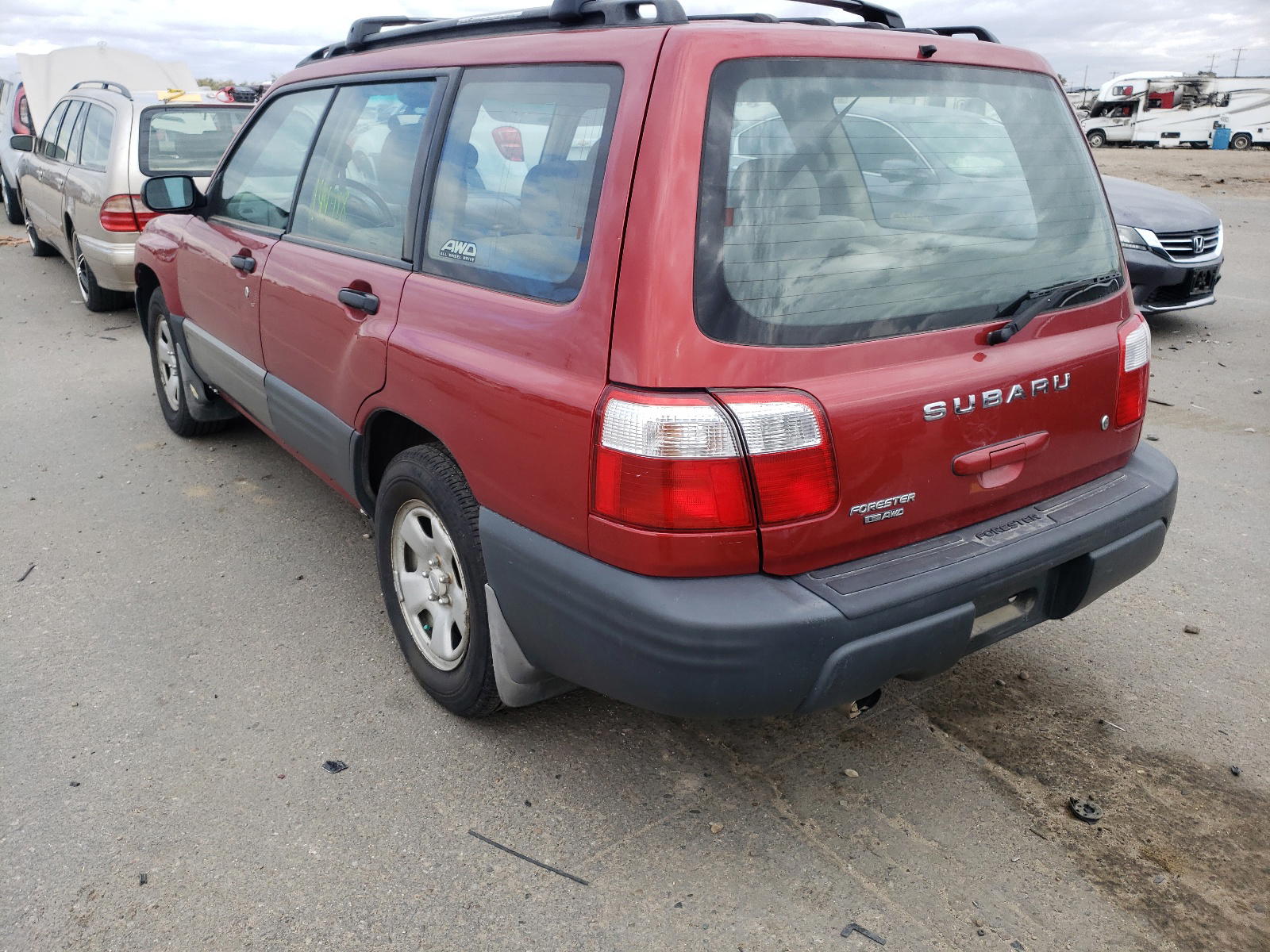 Photo 3 from auction – 2001 SUBARU FORESTER L with VIN JF1SF63591G768494