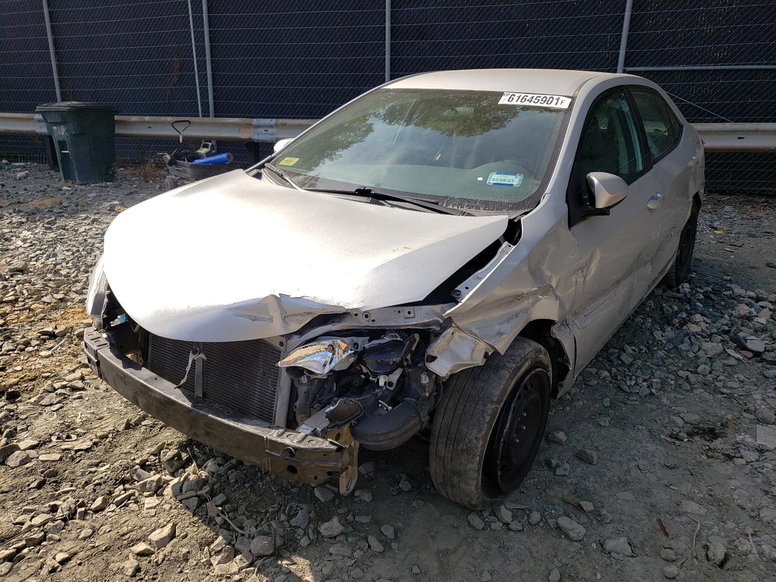 Photo 2 from auction – 2014 TOYOTA COROLLA L with VIN 5YFBURHEXEP141480