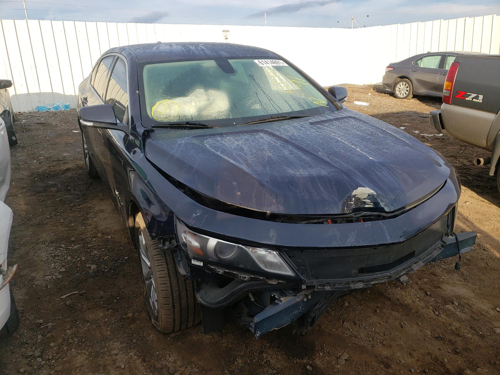 CHEVROLET IMPALA LT 2017 with VIN 2G1105SA0H9166472 - Photo from auction