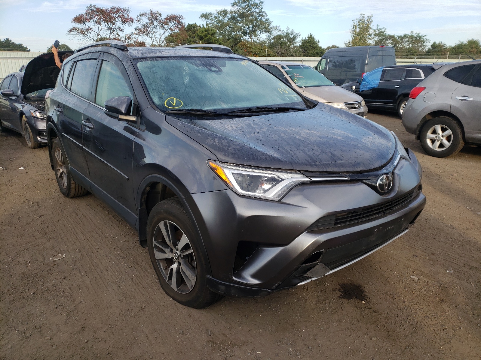 TOYOTA RAV4 XLE 2017 with VIN JTMRFREV8HJ709103 - Photo from auction