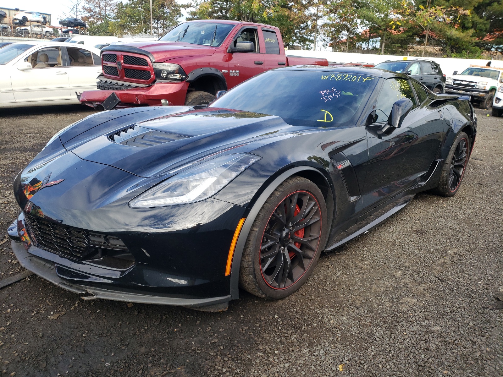 Photo 2 from auction – 2019 CHEVROLET CORVETTE Z with VIN 1G1YN2D66K5603905