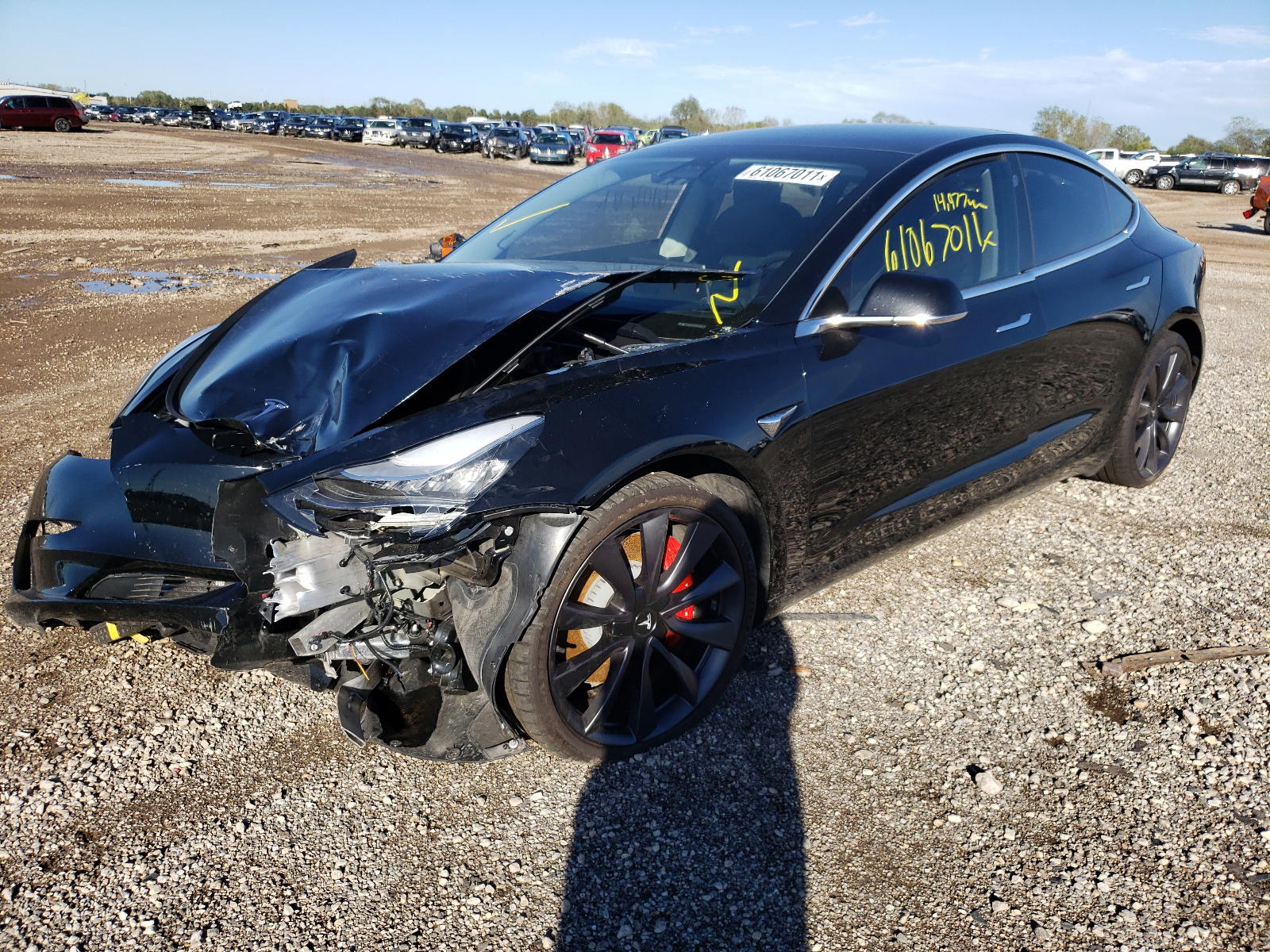 Photo 2 from auction – 2020 TESLA MODEL 3 with VIN 5YJ3E1EC5LF713098