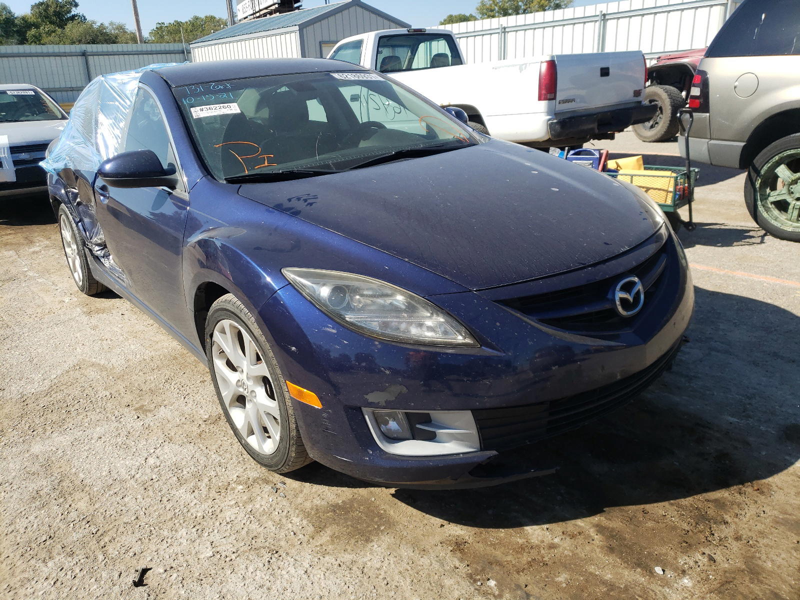 MAZDA 6 S 2009 with VIN 1YVHP82B295M08926 - Photo from auction
