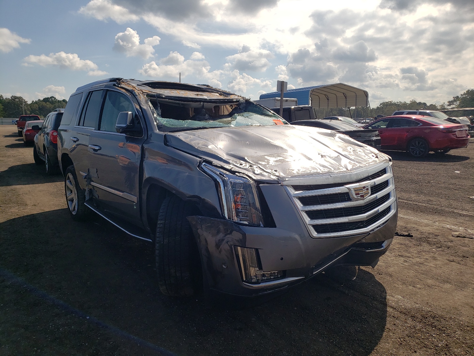 Photo 1 from auction – 2018 CADILLAC ESCALADE L with VIN 1GYS3BKJ7JR239229