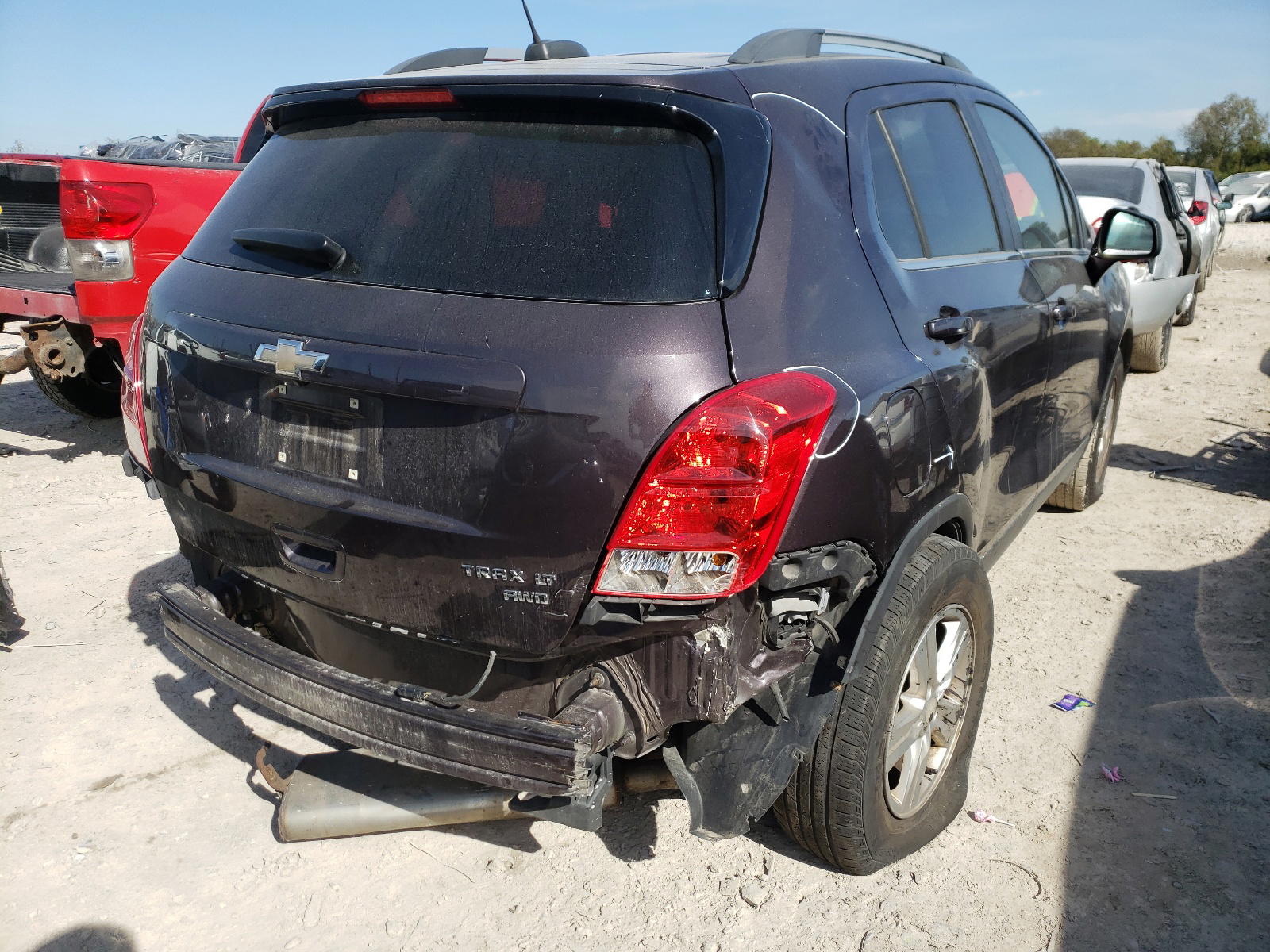 Photo 4 from auction – 2016 CHEVROLET TRAX 1LT with VIN 3GNCJPSB5GL177424
