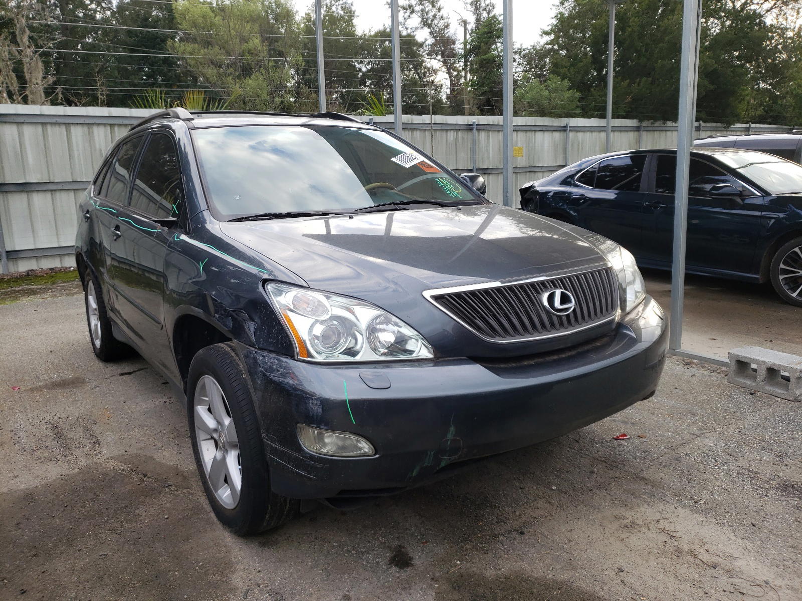 LEXUS RX 350 2007 with VIN 2T2GK31U97C022666 - Photo from auction