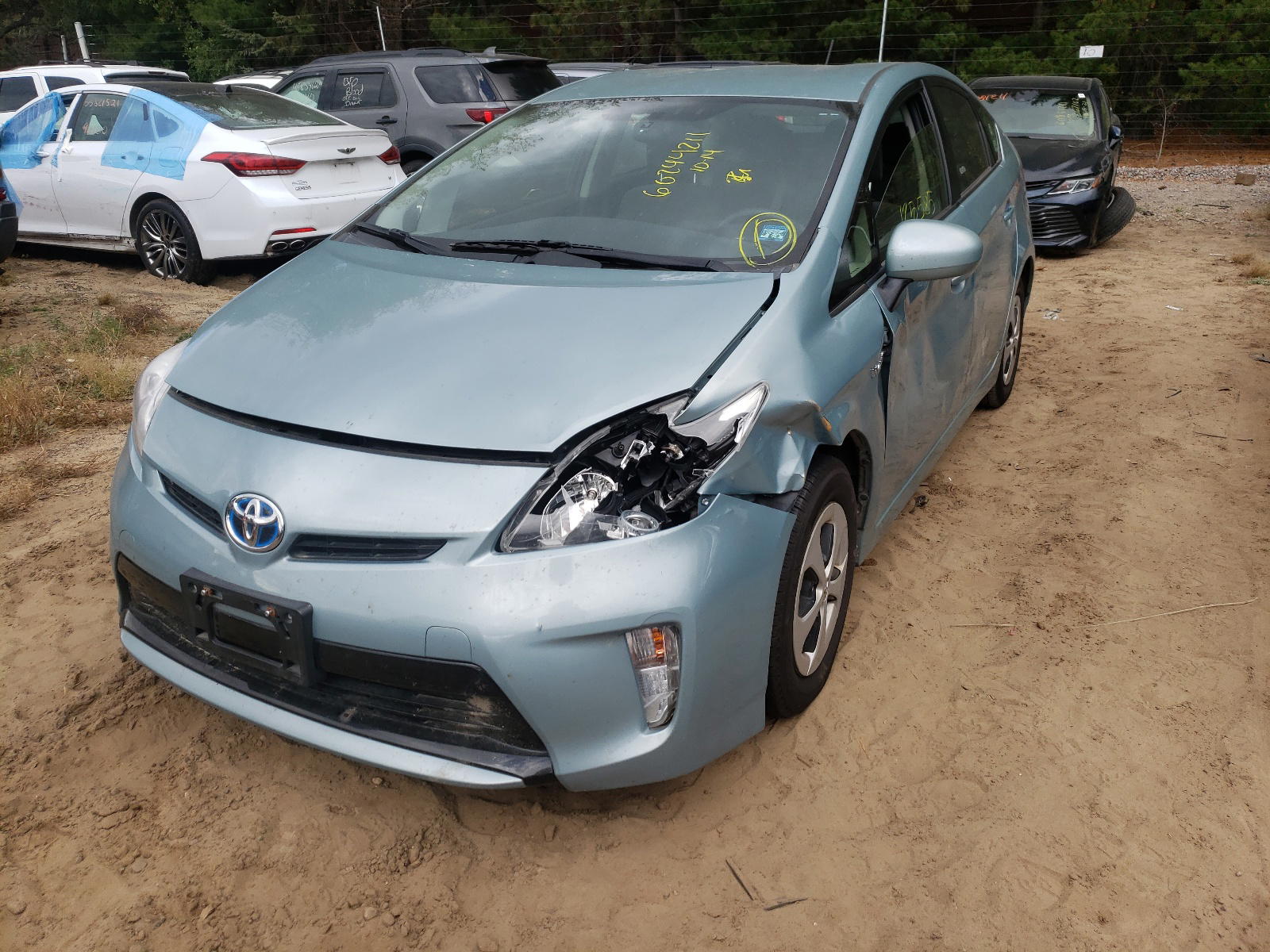 Photo 2 from auction – 2012 TOYOTA PRIUS with VIN JTDKN3DU4C1547554