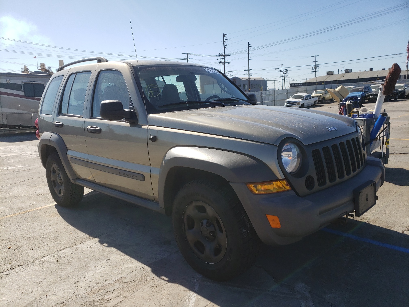 JEEP LIBERTY SP 2007 with VIN 1J4GL48K67W701419 - Photo from auction