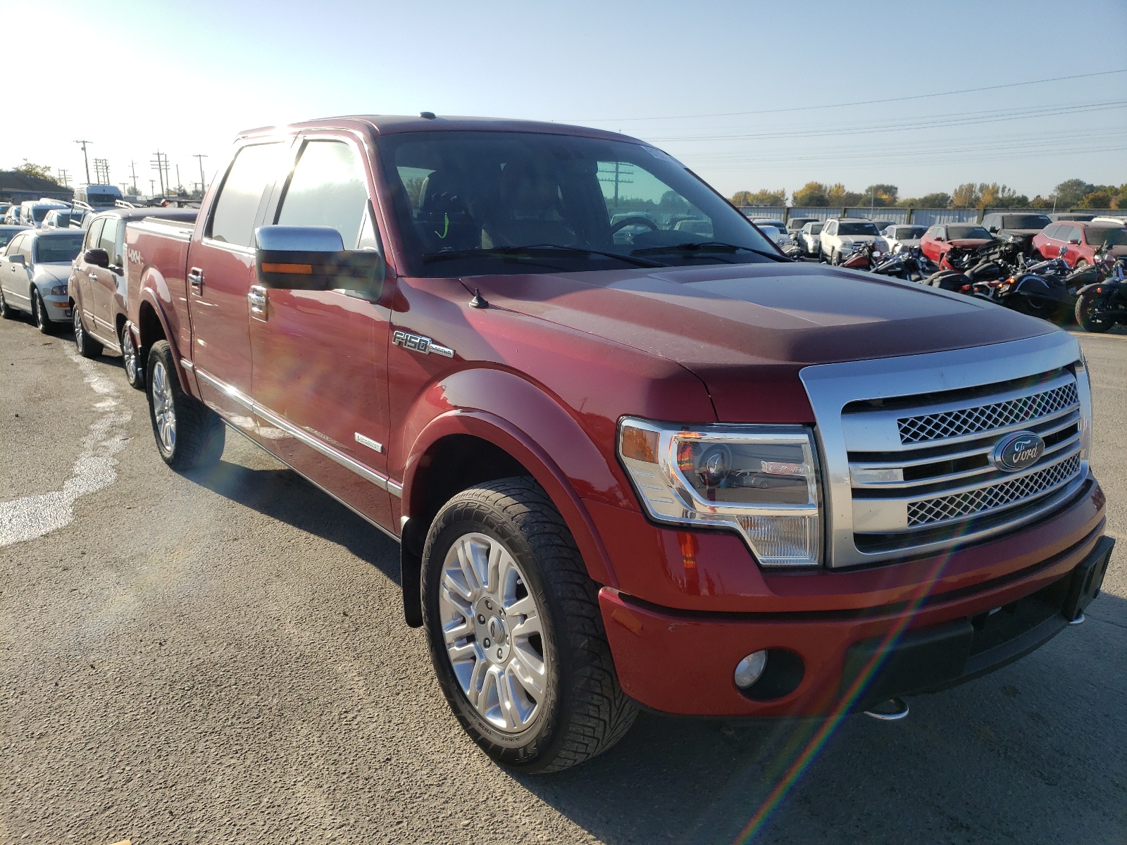 FORD F150 SUPER 2014 with VIN 1FTFW1ET7EFA29940 - Photo from auction