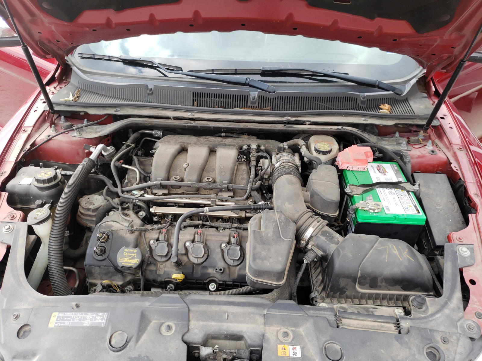 Photo 7 from auction – 2013 FORD TAURUS LIM with VIN 1FAHP2F80DG155934