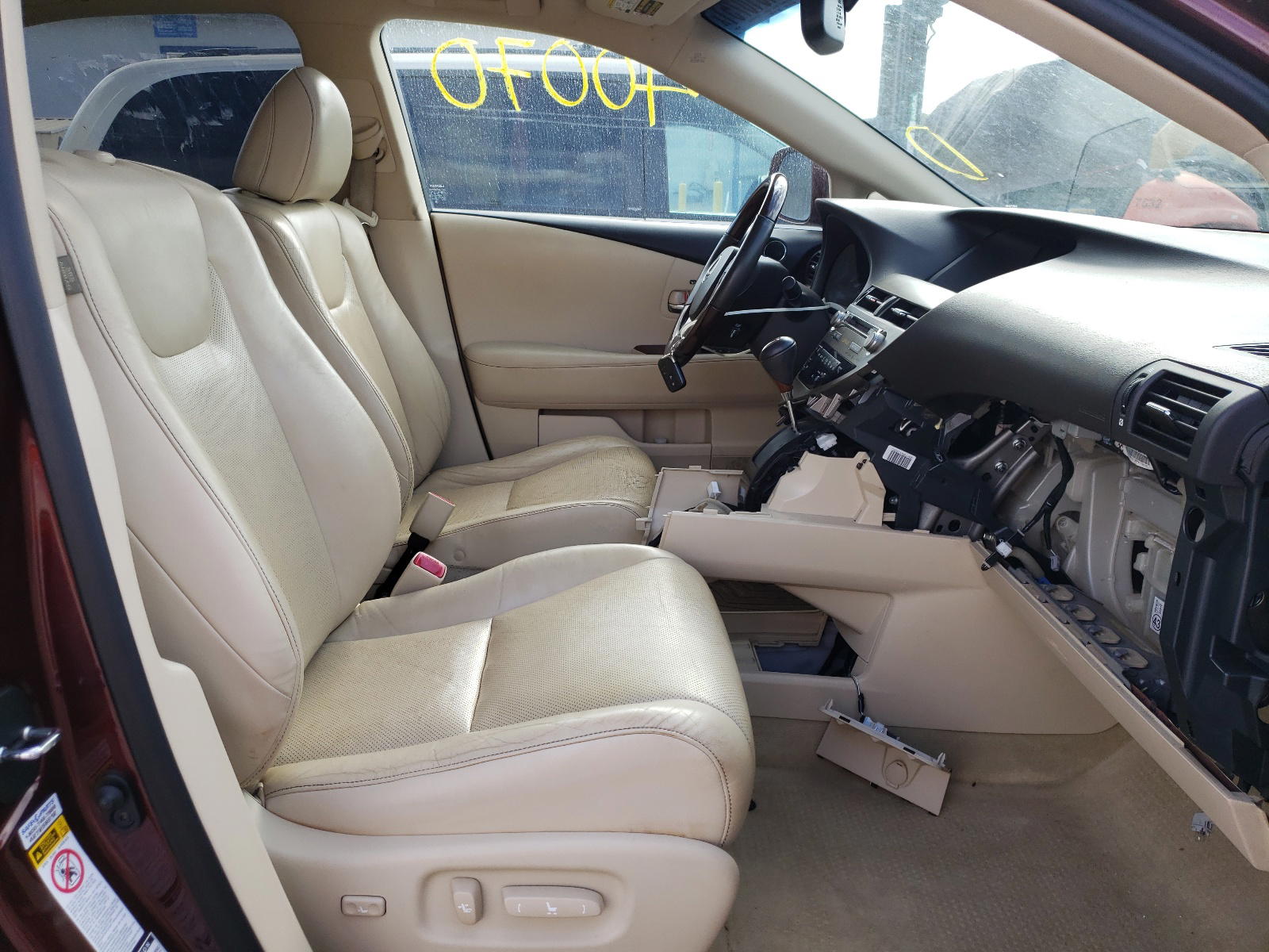 Photo 5 from auction – 2013 LEXUS RX 350 BAS with VIN JTJBK1BA6D2029928