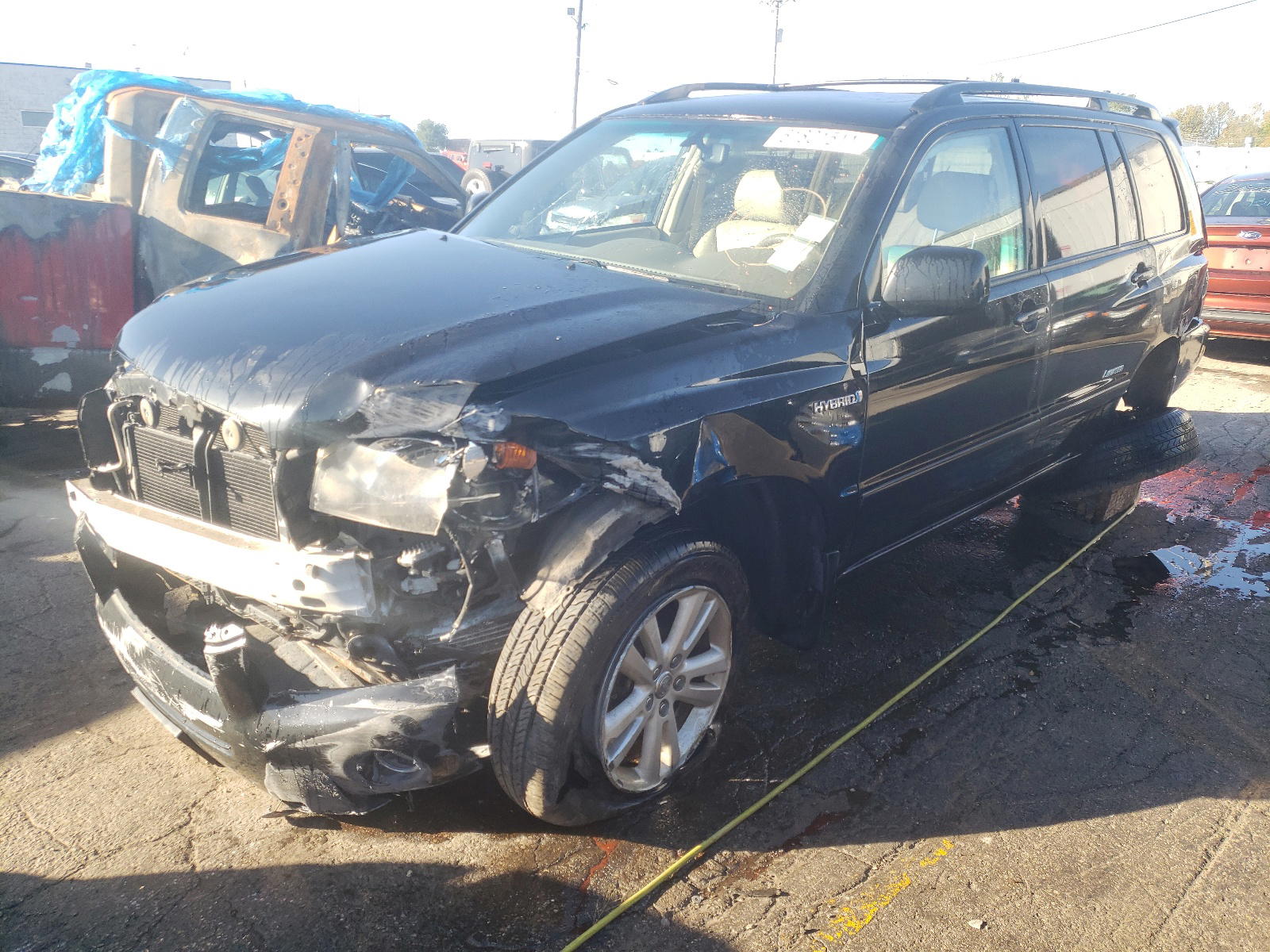 Photo 2 from auction – 2007 TOYOTA HIGHLANDER with VIN JTEEW21A270036611