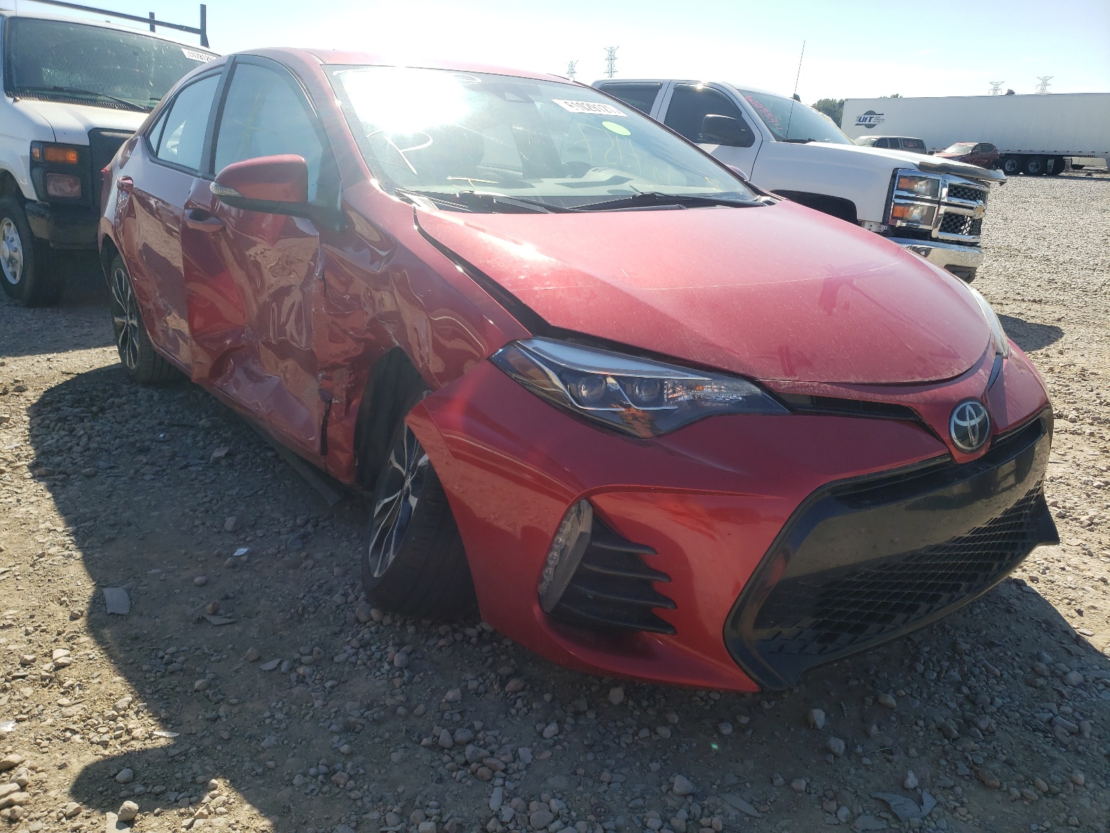TOYOTA COROLLA L 2017 with VIN 2T1BURHE0HC778981 - Photo from auction