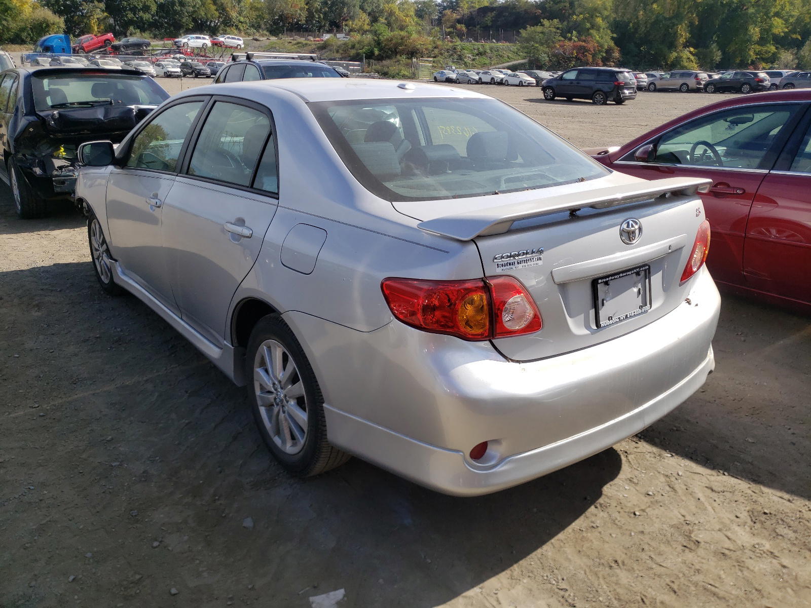Photo 3 from auction – 2009 TOYOTA COROLLA BA with VIN 2T1BU40E99C103727