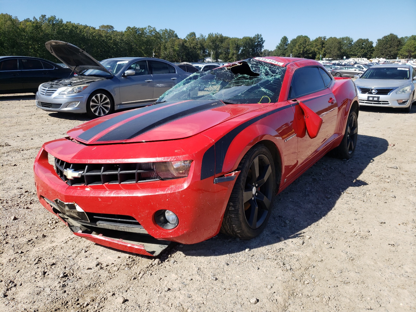 Photo 2 from auction – 2010 CHEVROLET CAMARO LT with VIN 2G1FC1EV3A9126980