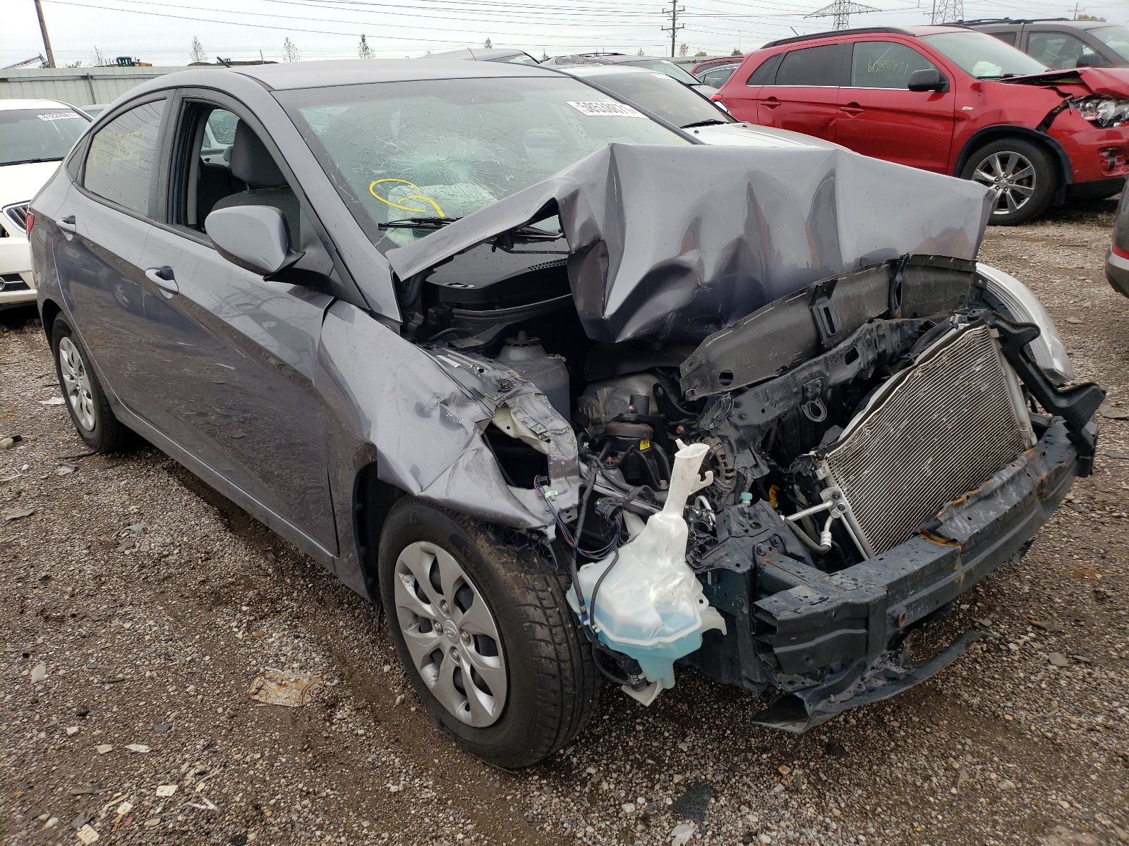 Photo 1 from auction – 2017 HYUNDAI ACCENT SE with VIN KMHCT4AE9HU297209