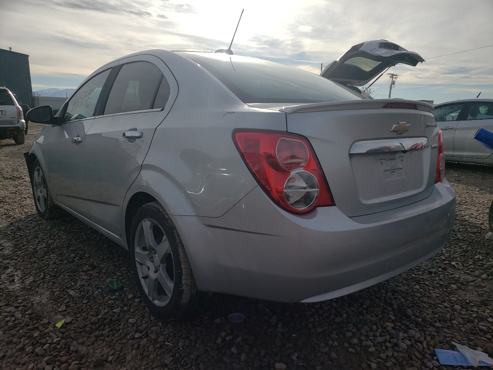 Photo 3 from auction – 2016 CHEVROLET SONIC LTZ with VIN 1G1JE5SB7G4163757