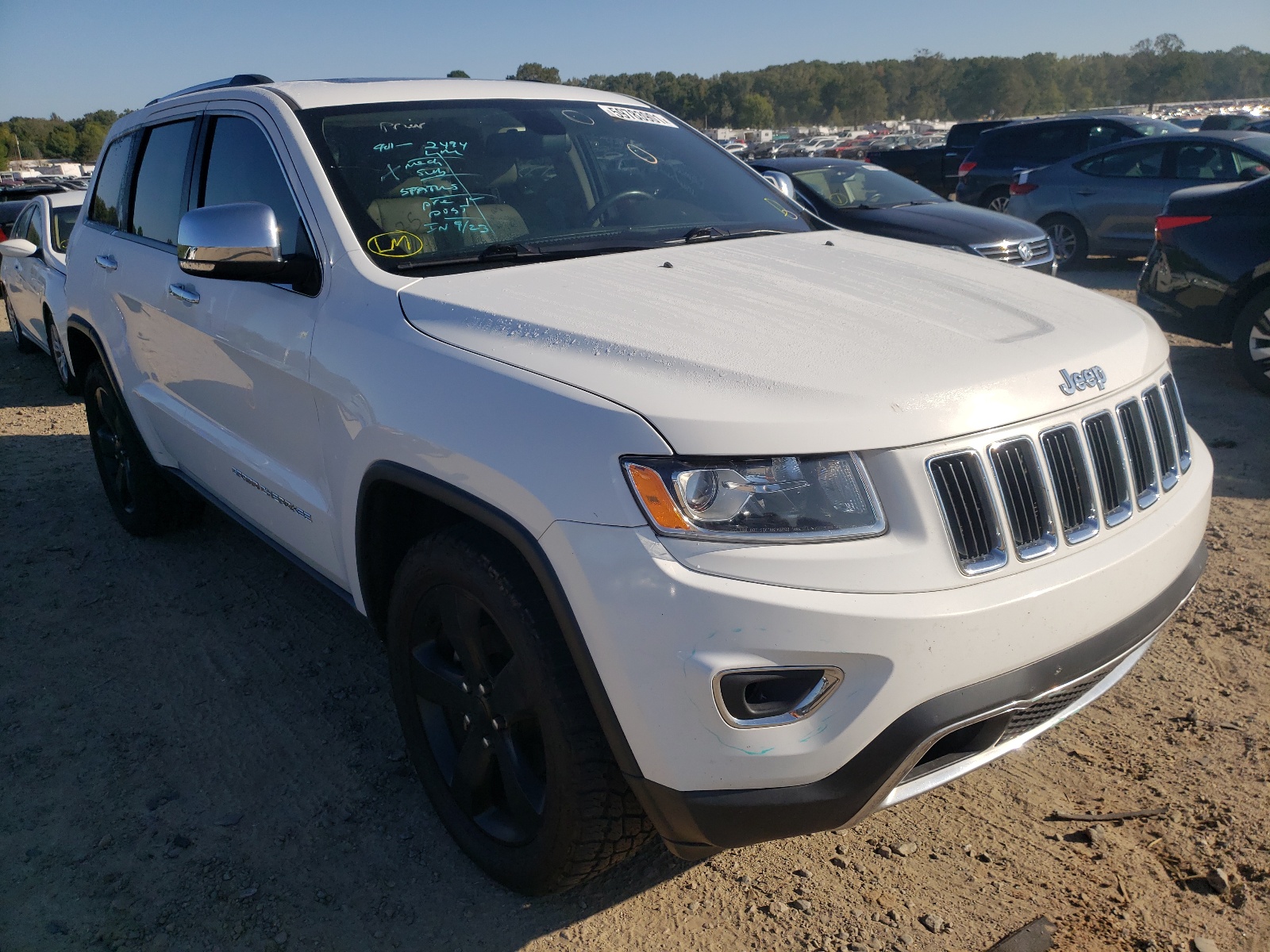 Photo 1 from auction – 2014 JEEP GRAND CHER with VIN 1C4RJFBG1EC545454
