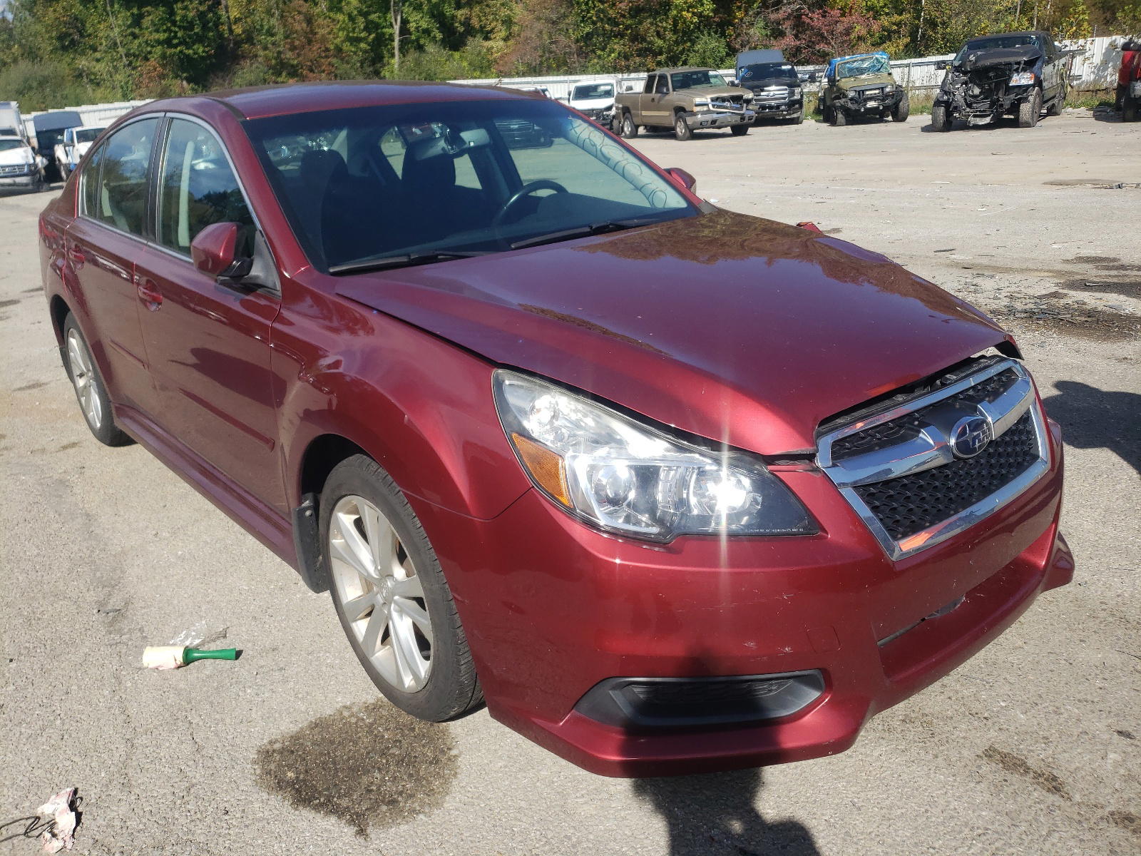 SUBARU LEGACY 2.5 2013 with VIN 4S3BMBC6XD3043371 - Photo from auction