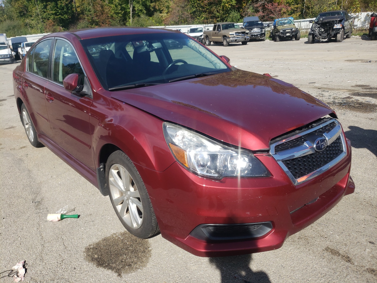 SUBARU LEGACY 2.5 2013 z numerem VIN 4S3BMBC6XD3043371 - Zdjęcie z aukcji