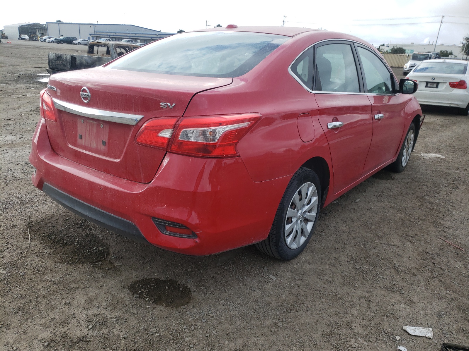 Photo 4 from auction – 2017 NISSAN SENTRA S with VIN 3N1AB7AP2HY343884