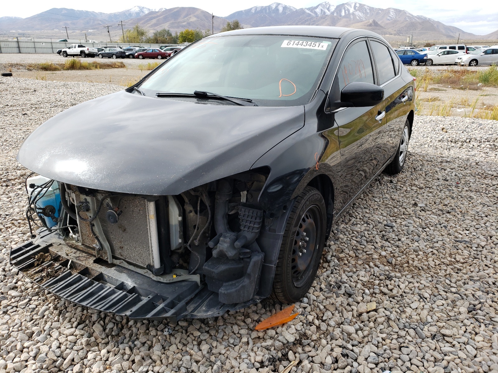 Photo 2 from auction – 2013 NISSAN SENTRA S with VIN 3N1AB7AP1DL789287