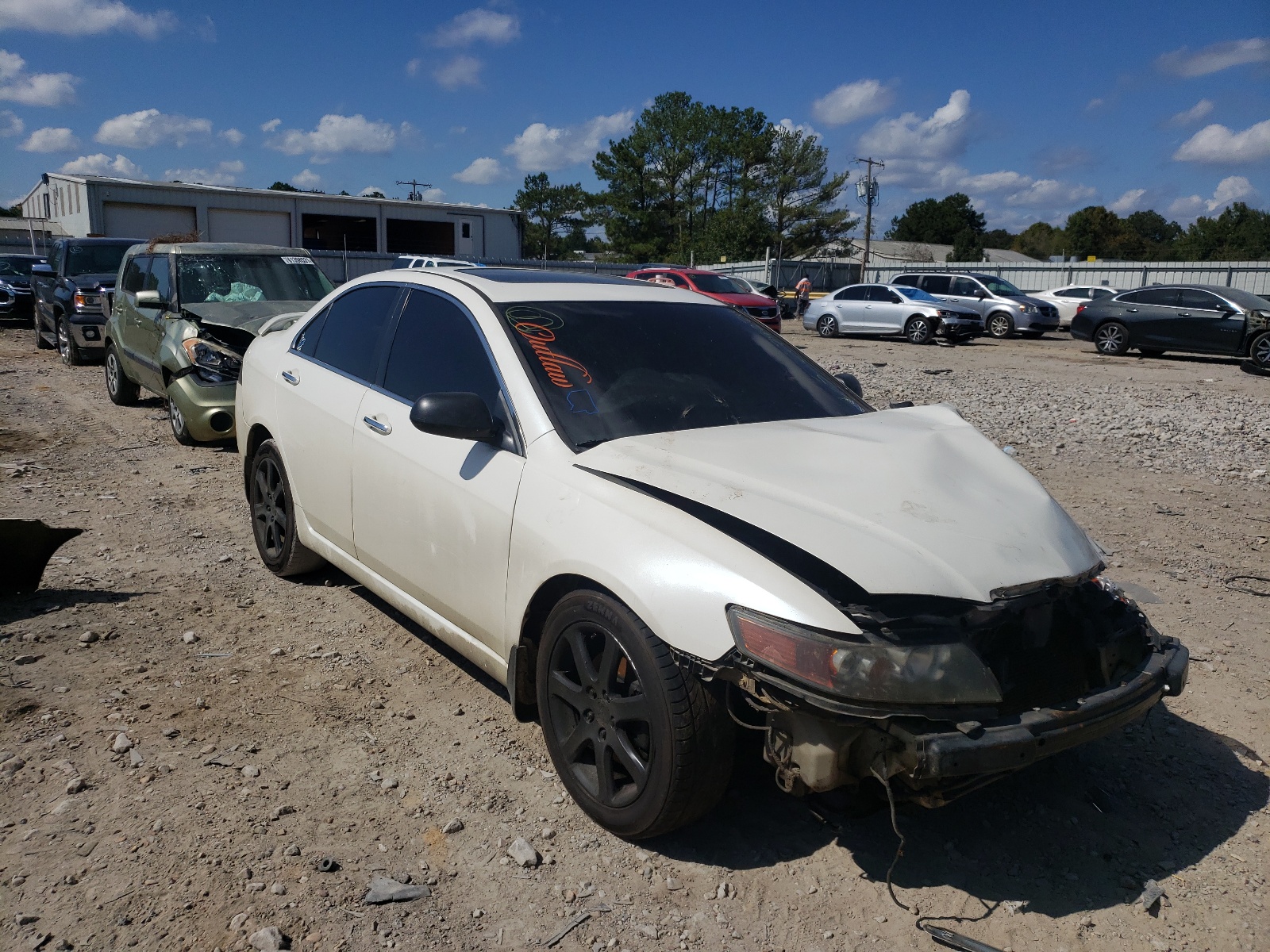 ACURA TSX 2004 with VIN JH4CL96834C035317 - Photo from auction
