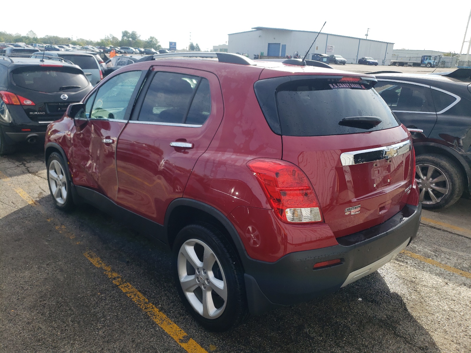 Photo 3 from auction – 2015 CHEVROLET TRAX LTZ with VIN KL7CJTSB5FB118890