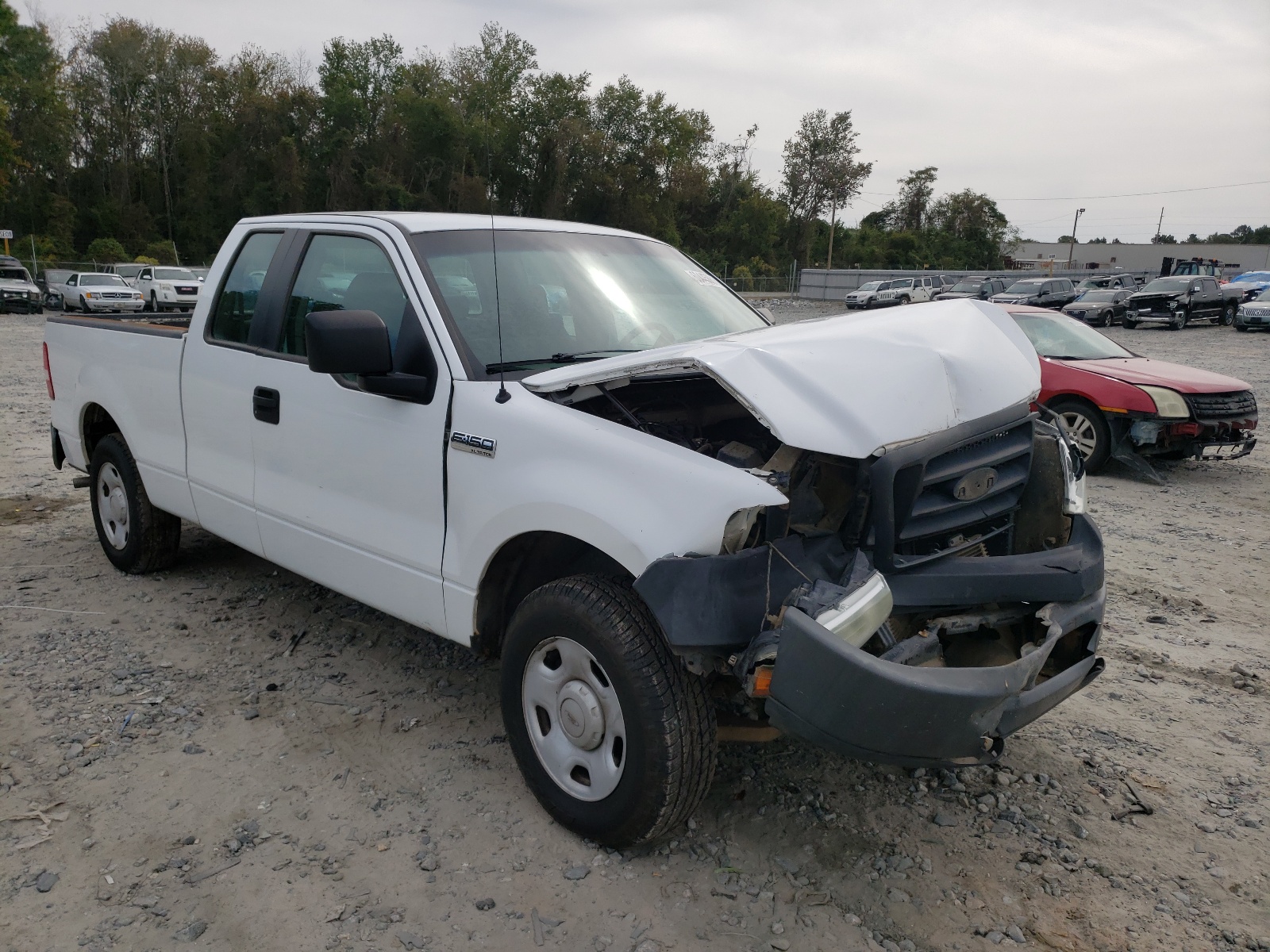Photo 1 from auction – 2007 FORD F150 with VIN 1FTRX12W17NA40742