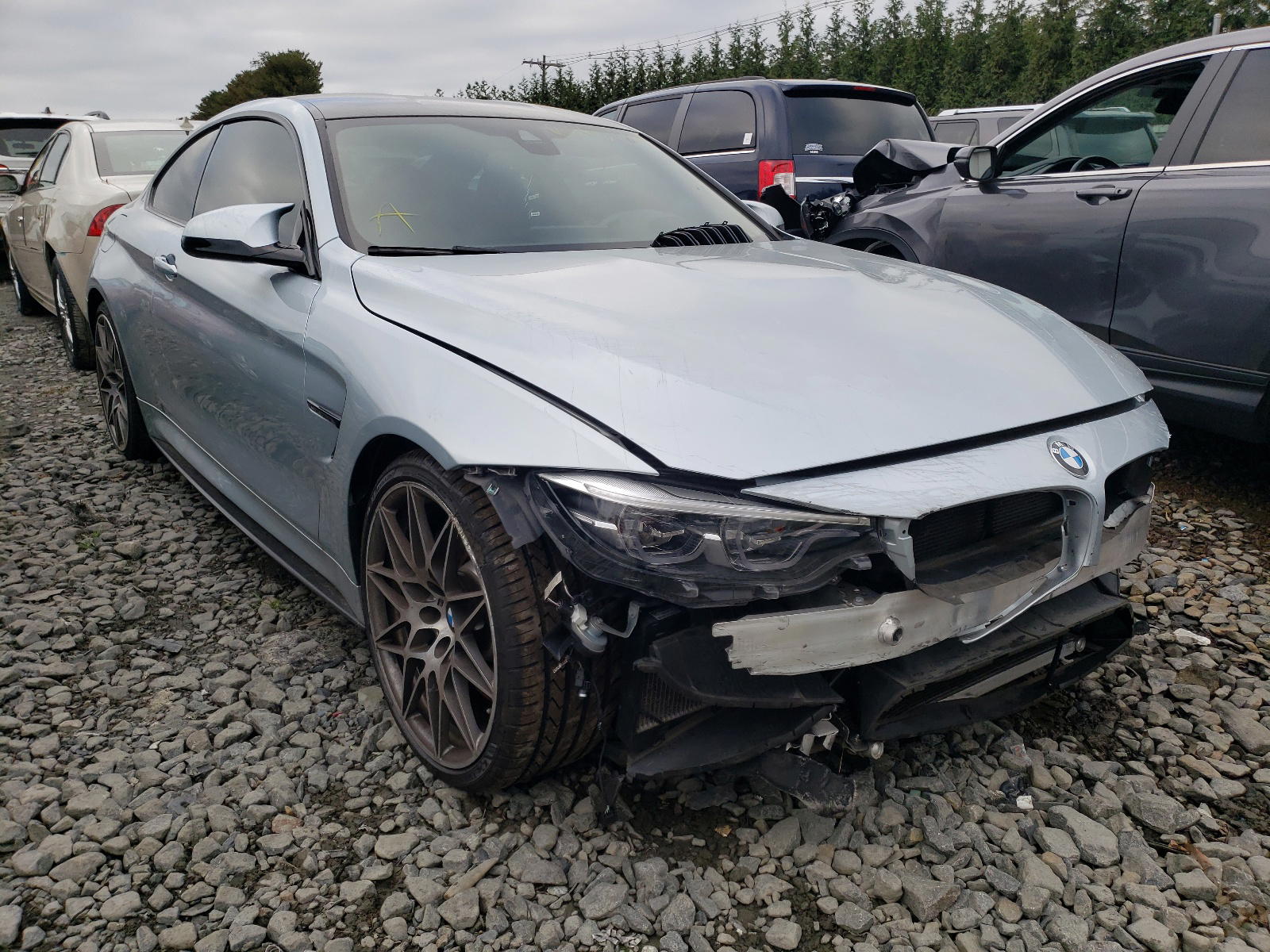 BMW M4 2018 with VIN WBS4Y9C54JAA85826 - Photo from auction