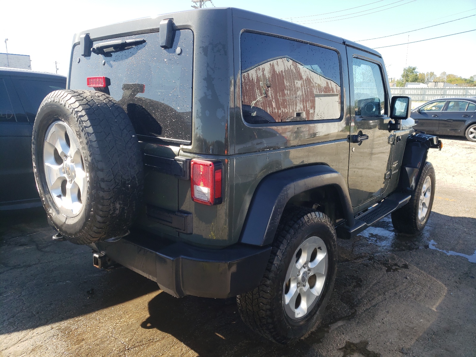 Photo 4 from auction – 2015 JEEP WRANGLER S with VIN 1C4AJWBG1FL585564
