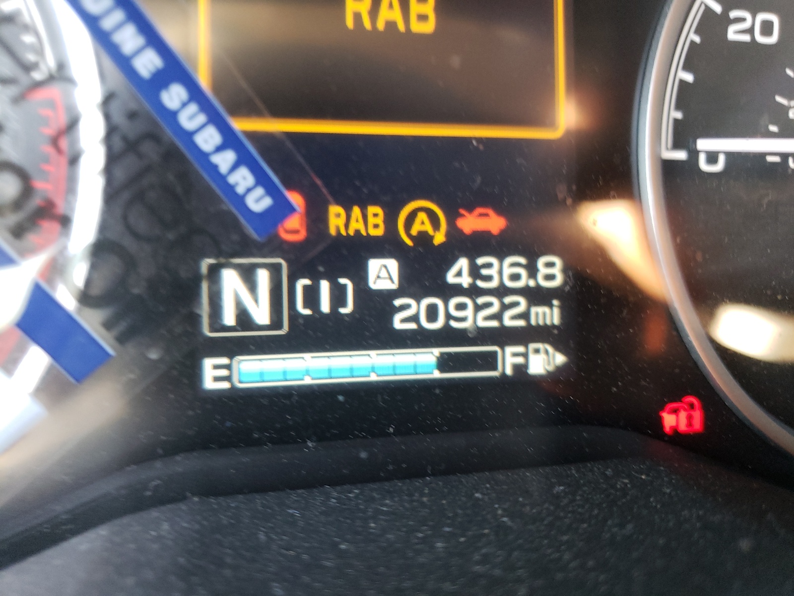 Photo 8 from auction – 2020 SUBARU FORESTER L with VIN JF2SKAUC8LH519852
