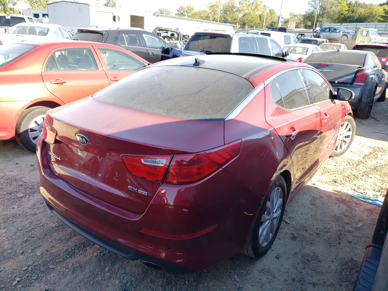 Photo 4 from auction – 2015 KIA OPTIMA EX with VIN 5XXGN4A7XFG496628