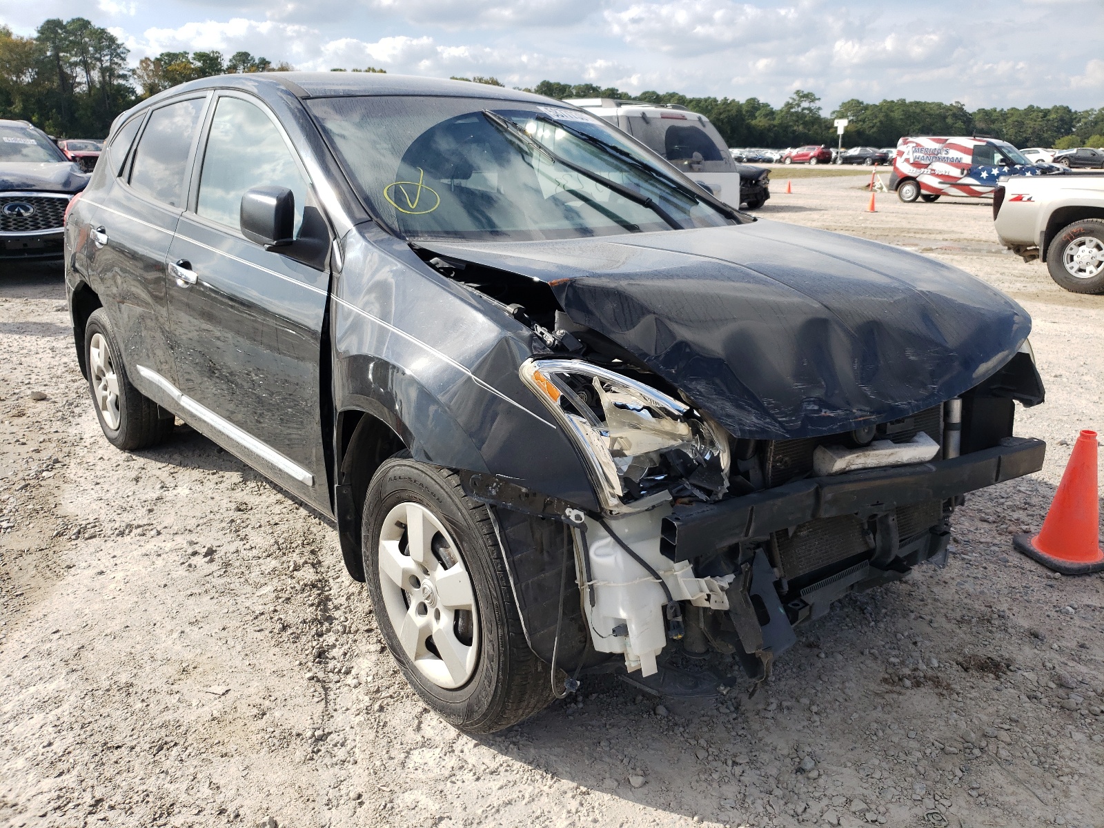 Photo 1 from auction – 2011 NISSAN ROGUE S with VIN JN8AS5MT9BW569403
