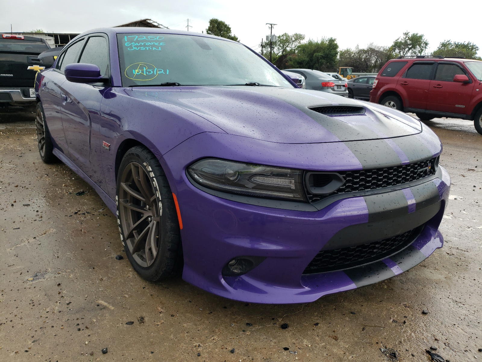 DODGE CHARGER SC 2019 with VIN 2C3CDXGJ8KH700523 - Photo from auction