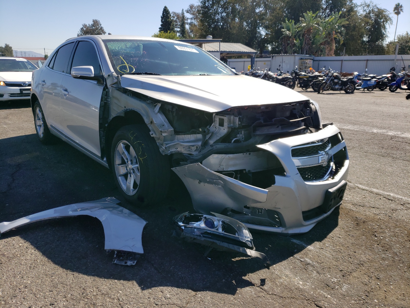 CHEVROLET MALIBU 1LT 2013 with VIN 1G11C5SA9DF196272 - Photo from auction