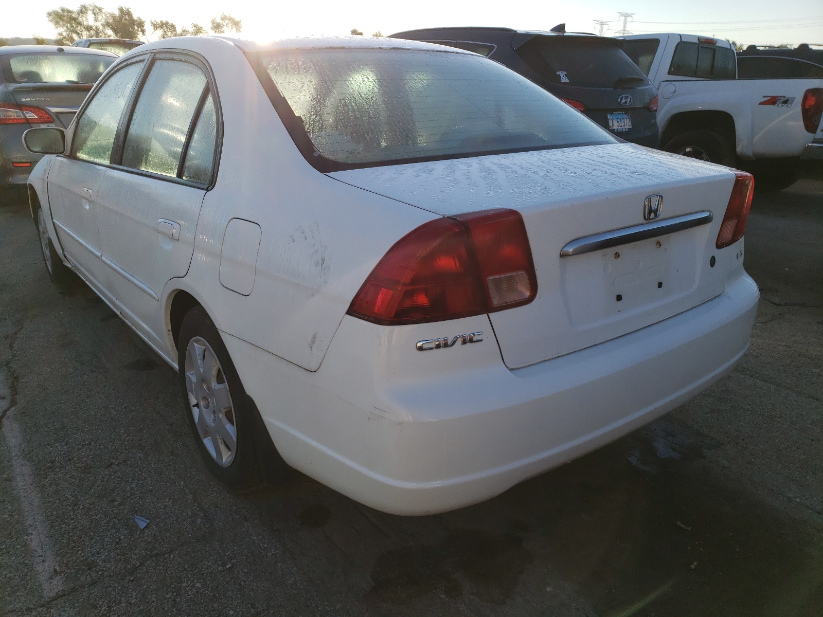 Photo 3 from auction – 2002 HONDA CIVIC EX with VIN 1HGES267X2L048849