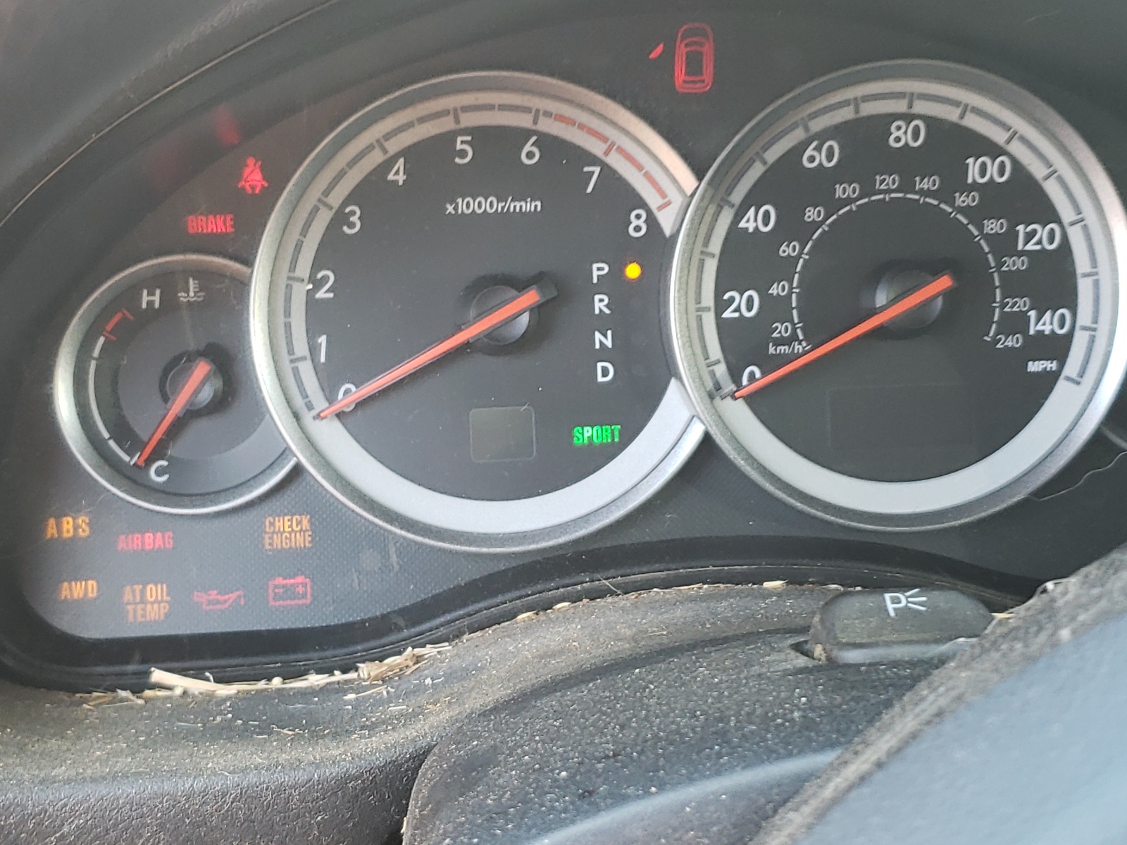 Photo 8 from auction – 2005 SUBARU LEGACY OUT with VIN 4S4BP61C657392234