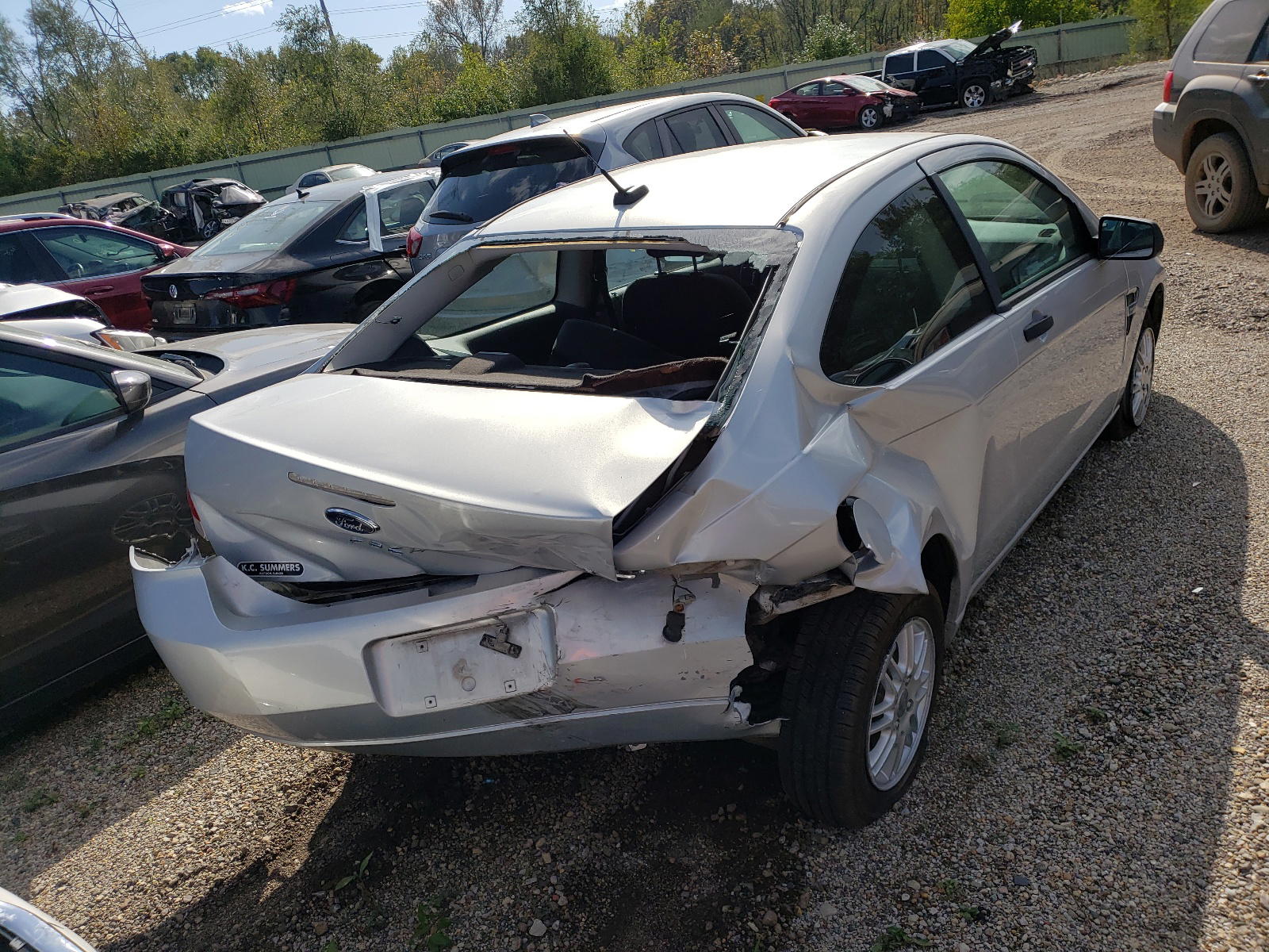 Photo 4 from auction – 2008 FORD FOCUS SE with VIN 1FAHP33N58W251537