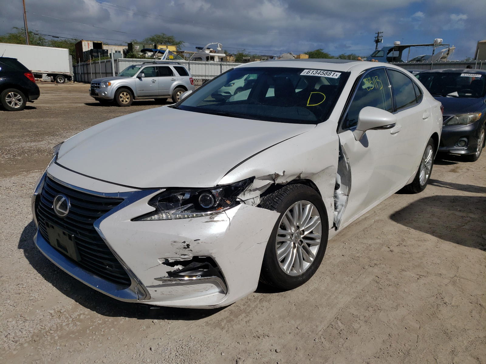 Photo 2 from auction – 2016 LEXUS ES 350 with VIN JTHBK1GG3G2225909