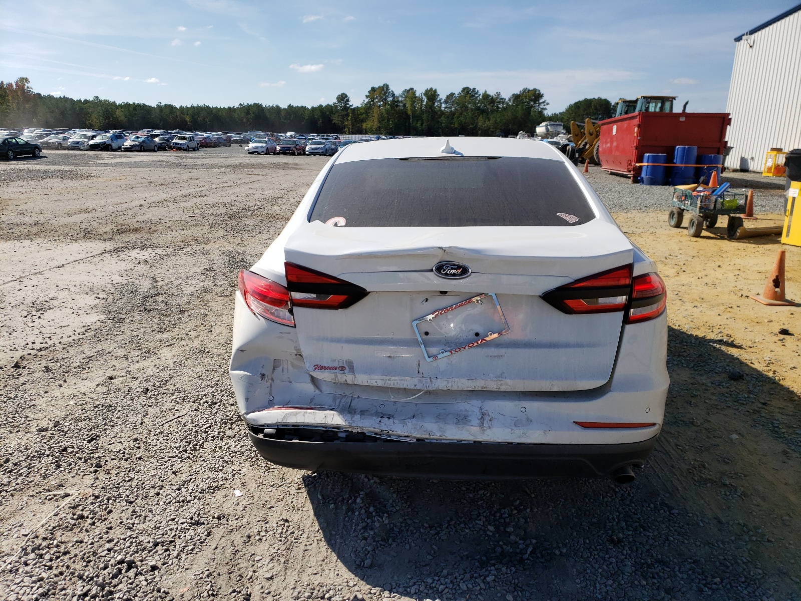 Photo 9 from auction – 2019 FORD FUSION SE with VIN 3FA6P0HD5KR245981