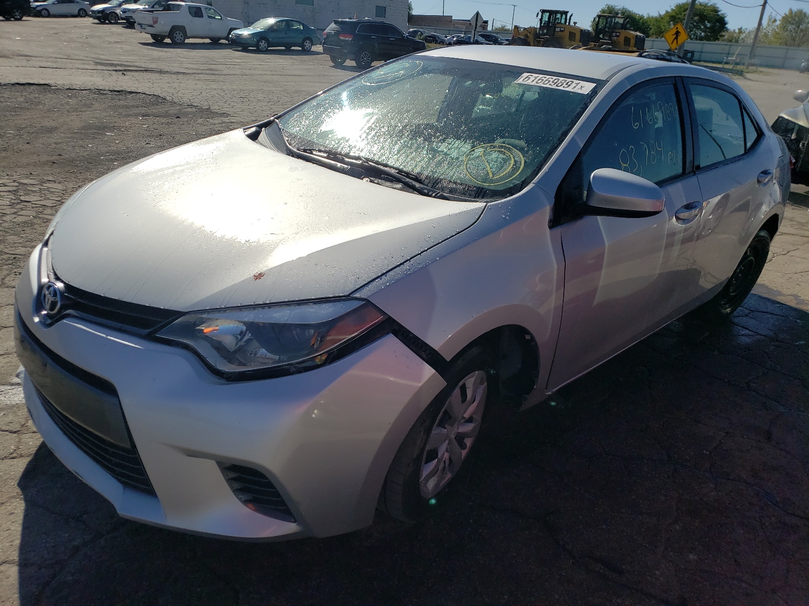 Photo 2 from auction – 2016 TOYOTA COROLLA L with VIN 2T1BURHE9GC564215
